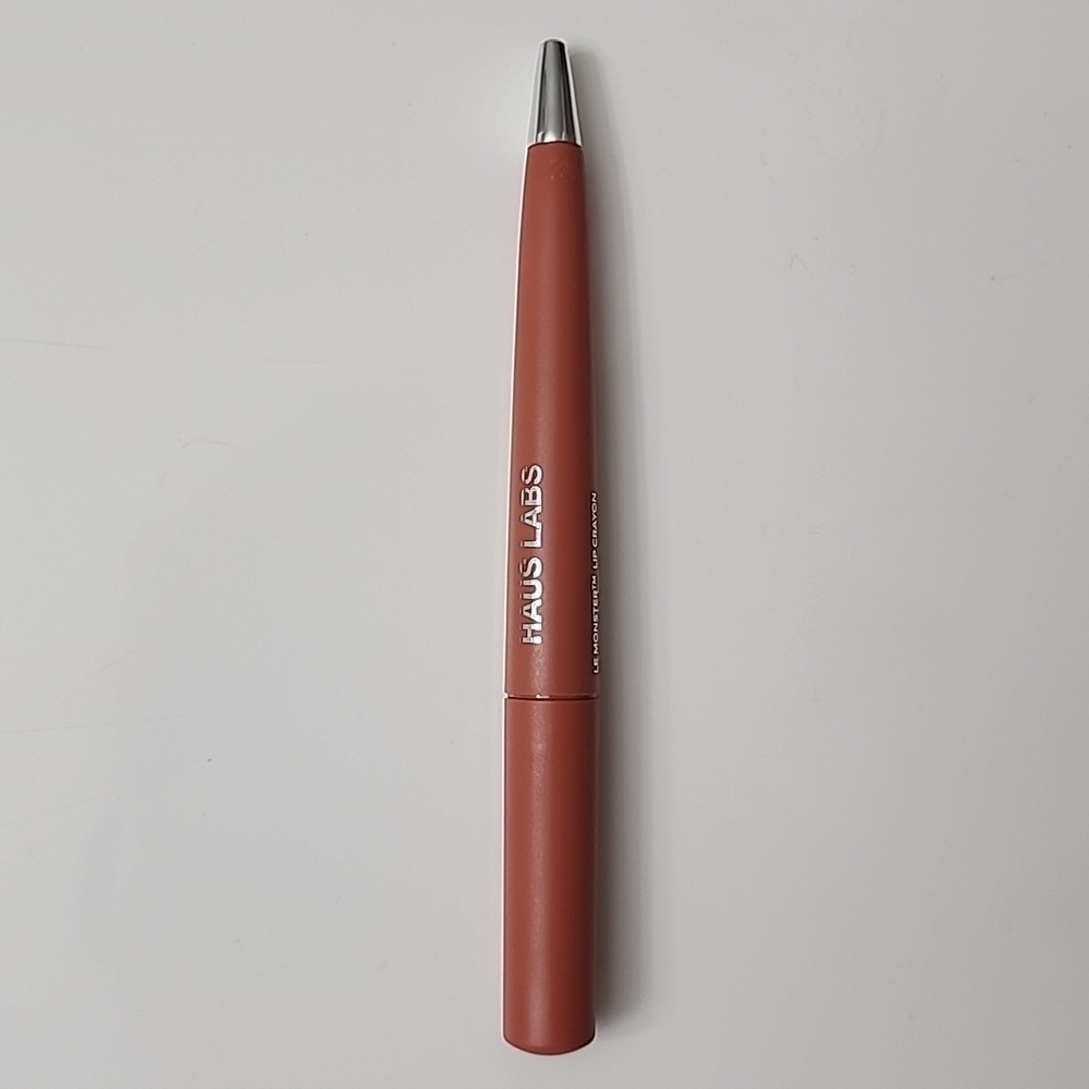 Haus Labs Le Monster Lip Crayon Peach Matte 1.4 g / 0.05 oz NWT - Picture 4 of 7